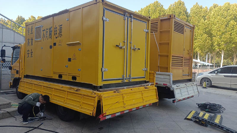 瑶海柴油发电机组和UPS电源配合使用时的注意事项